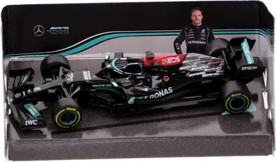 Produktbild von Bburago 18-38038 - Modellauto  - F1 Mercedes AMG W12 '21 Bottas (Maßstab 1:43)