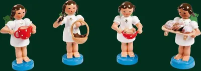 Produktbild von Tischdekoration Engel mit Eierschüssel Höhe= 6cm NEU