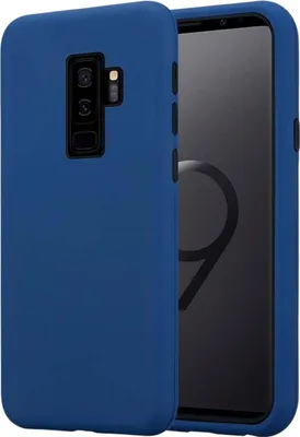 Immagine prodotto di Custodia Cadorabo per Samsung Galaxy S9 PLUS custodia protettiva in blu custodia ibrida per cellulare TPU silicone cover