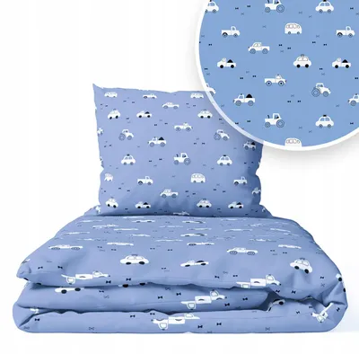 Produktbild von Kinderbettwäsche 100x135 Baumwolle Baby Bettwäsche Set 100x135 + 40x60 Kissenbezug Jungen & Mädchen Kleinkind Bettbezug