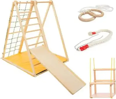 Obrázek produktu pro Dětská pyramida Zebra 135 cm vnitřní/venkovní sada