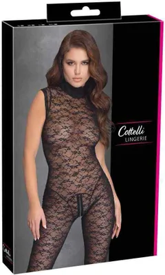 Immagine prodotto di Cottelli LINGERIE - Tuta sexy senza maniche in pizzo nero L