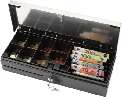 Produktbild von Olympia Kassenschublade HS 170S               schwarz/silber