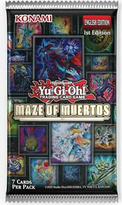Produktbild von Yu-Gi-Oh! Maze of Muertos Booster Englisch