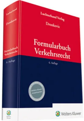 Produktbild von Formularbuch Verkehrsrecht