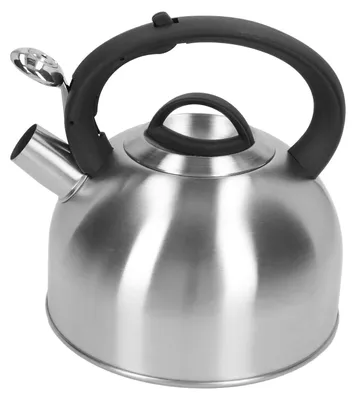 Pfeifender Wasserkessel aus Edelstahl, 3 L, für Herd
