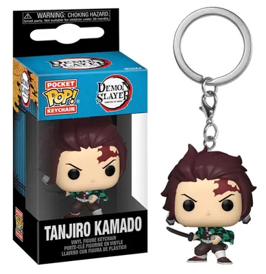 Obrázok produktu pre Figúrka Funko POP Keychain Demon Slayer  Tanjiro Kamado Special Edition  Brelok