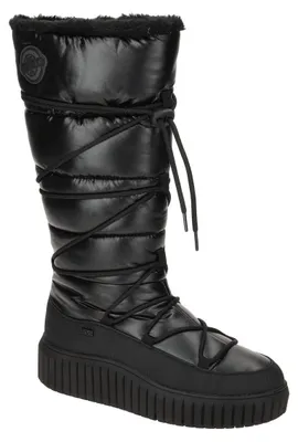 Produktbild von s.Oliver Damen Schnürstiefel ohne Absatz Wasserabweisend Vegan, Schwarz (Black),