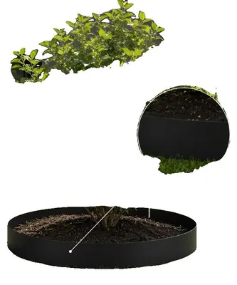 Imagen del producto de Barrera antirraíces, diseño flexible, material de polietileno, 300 cm de longitud, 70 cm de ancho, 4,2 kg de peso