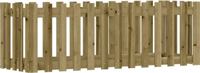 Obrázek produktu pro vidaXL Vyvýšený plot 150x50x50 cm Impregnovaná borovice