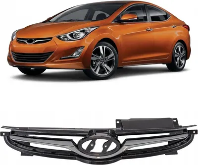 Produktbild von Kühlergrill 863503X700, passend für HYUNDAI ELANTRA V MD 2013-15, Frontgrill