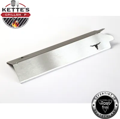 Produktbild von Flammenabdeckung aus Edelstahl kompatibel mit Enders Boston Pro 3 / Aldi Angebote