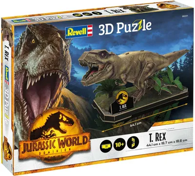 Obrázek produktu pro 3D puzzle Dinosaurus T. Rex - Dobrodružství s Jurským světem