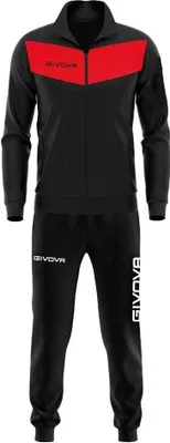 Image de Survêtement Givova Visa Noir 9-10 ans Garçon Noir 9-10 ans