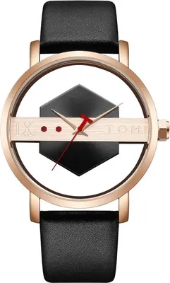 Produktbild von TOMI EL-29108 Uhr - Schwarz/Golden für Herren KP29108