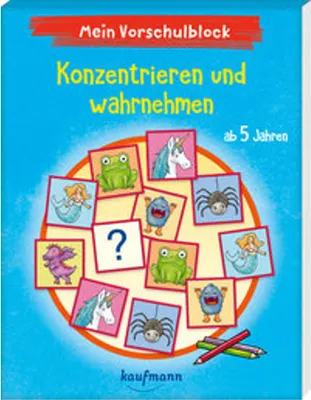 Obrázek produktu pro Mein Vorschulblock - Konzentrieren und wahrnehmen