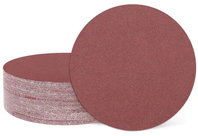 Produktbild von Schleifscheiben, 15 Stück, 200 mm, Schleifpapier mit Klettverschluss für Holz- und Metallbearbeitung