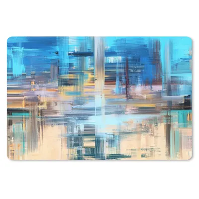 Produktbild von MuchoWow® Mauspad Mousepad Ölfarbe - Abstrakt - Malerei 27x18 cm - Mousepads - Maus Mat - Pad - Mausunterlage - Büroartikel - Desk Matten