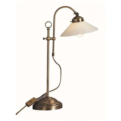 Produktbild von Globo Lighting Tischleuchte Metall altmessing, 1x E14
