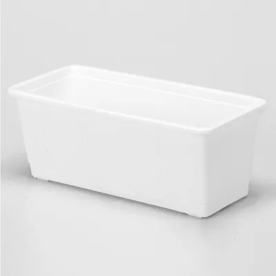 Produktbild von Blumenkasten Standard, weiß, 60 x 17,5 x 14,5 cm