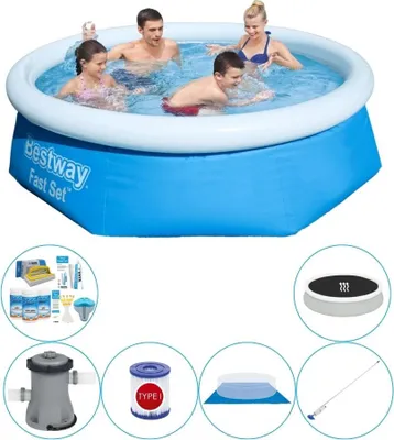 Obrázok produktu pre Bazénová súprava Super Set - Bestway Fast Set 244x66 cm Rund