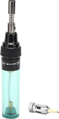 Imagen del producto de Soldador de gas con forma de bolígrafo – Mango ergonómico, soplete de soldadura por gas, eficiente, para plástico y hierro