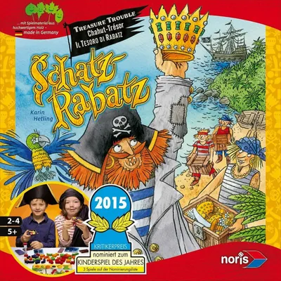 Produktbild von Noris Spiele Schatz Rabatz; 606018015