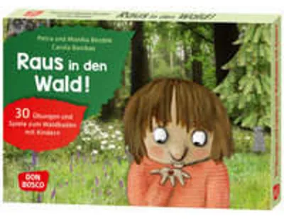 Obrázok produktu pre Bildkarten A5: 30 Waldaktivitäten für Kinder (4-10 Jahre) – bunt illustriert für Kita & Grundschule