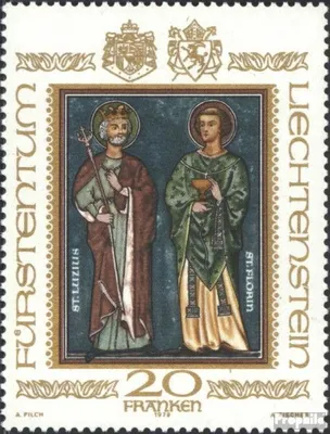 Produktbild von Briefmarken Liechtenstein 1979 Mi 734 (kompl.Ausg.) gestempelt Landespatrone