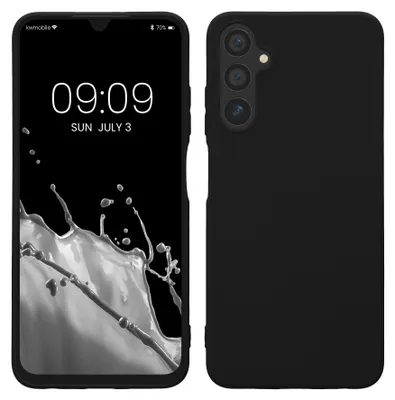Produktbild von kwmobile Handyhülle für Samsung Galaxy A05s Hülle - TPU Case - Kabelloses Laden - Schutzhülle Cover in Schwarz