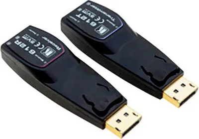 Zdjęcie produktu dla Kramer Electronics 612R/T(SET), 4096 x 2160 px, Nadajnik i odbiornik AV, 200 m, Przewodowa, Czarny, HDCP