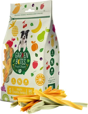 Immagine prodotto di DUVO+ Garden bites - bastoncini dentali alla frutta S 13cm 30pz / 230g bag, 65365349