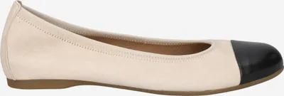 Produktbild von Gabor 4.126.12_6, Ballerina in Beige/Schwarz für Damen, Größe 38,5