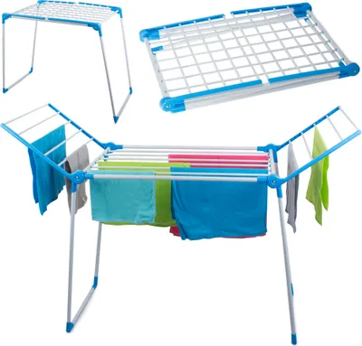Image de Verk 01609 Séchoir à linge 150 x 60 x 90 cm