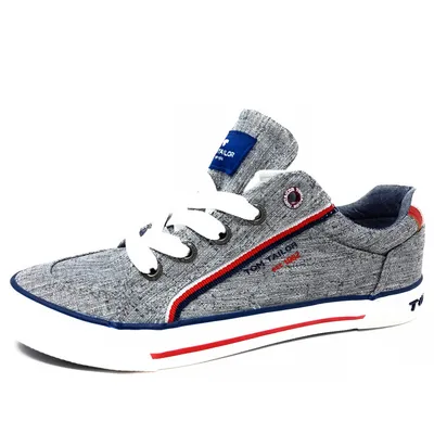 Produktbild von Tom Tailor Jungen Leinenschuh in Grau, Größe 37