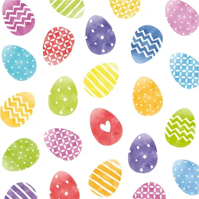 Immagine prodotto di Tovagliolo Pasqua colorata 33x33 cm