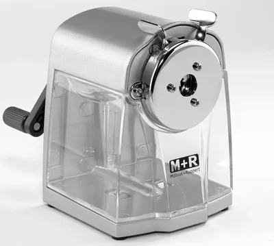 Produktbild von Möbius+Ruppert 0984 - 0000, Manueller Bleistiftspitzer, Aluminium, Aluminium-Guss, 1,12 cm, 8,2 mm, 1 Stück(e)