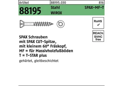 Obrázok produktu pre SPAX SeKo T-STAR+ 3,5x 55/35 Wirox HP