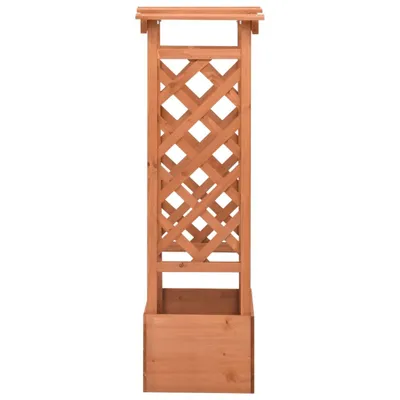 Produktbild von "Winterschlussverkauf " Pflanzkasten mit Spalier 49x39x117 cm Tannenholz - NeuMöbel3380850