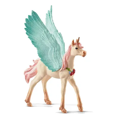 Image de Schleich bayala 70575 - Licorne décorative Pégase poulain, figurine animalière