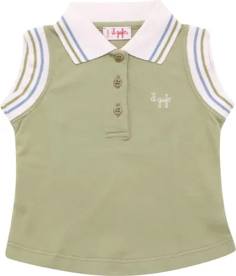 Immagine prodotto di 0985AQ polo smanicata BIMBA  IL GUFO BIMBA kids sleeveless polo-shirt