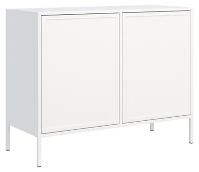 Produktbild von Selsey Velveto – Sideboard 2-türig, Weiß, 100 cm