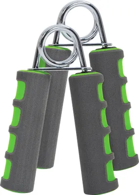 Image de SCHILDKRÖT Kit d'entraînement des muscles de la main anthracite/vert en acier 2 pièces