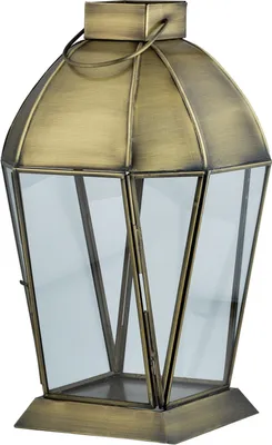 Produktbild von Marrakesch Vintage Deko Windlicht Laterne 33cm groß antik aus Metall & Glas | Teelichthalter als Tischdeko Wohnzimmer Deko | Kerzenhalter Windlichter Merud als Balkon Terrasse & Garten Aesthetic Deko