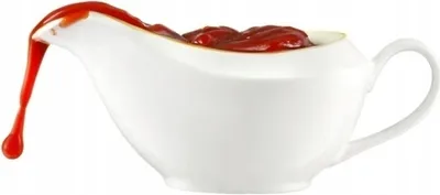 Obrázok produktu pre Porcelánový kastról biely 400 ml