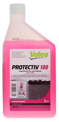 Produktbild von VALEO PROTECTIV 100 Kühlmittel Kühlerfrostschutz 1L Rot Antifreeze Konzentrat G12