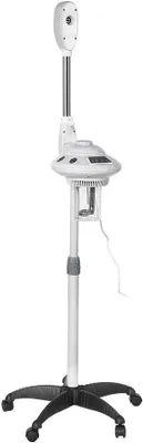 Produktbild von Gesichtsdampfer 750W mit Ozon & Funktion, höhenverstellbare Gesichtssauna mit Schwenkarm, für Schönheitssalon & Haushalt, Tiefenreinigung Hautpflege