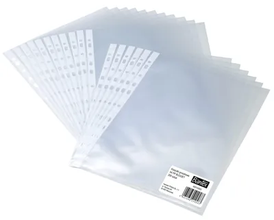 Produktbild von BANTEX Budget Schutzumschlag für Dokumente A4, Transparente Dokumentenhülle, Erb