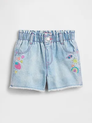 Produktbild von GAP Baby-Jeansshorts, Paperbag Mom 18-24M