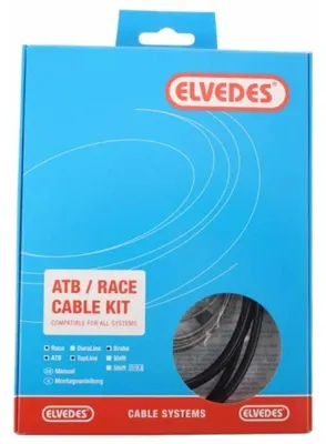 Immagine prodotto di Set cavi freno Elvedes ProL.ATB/Race nero 2017154